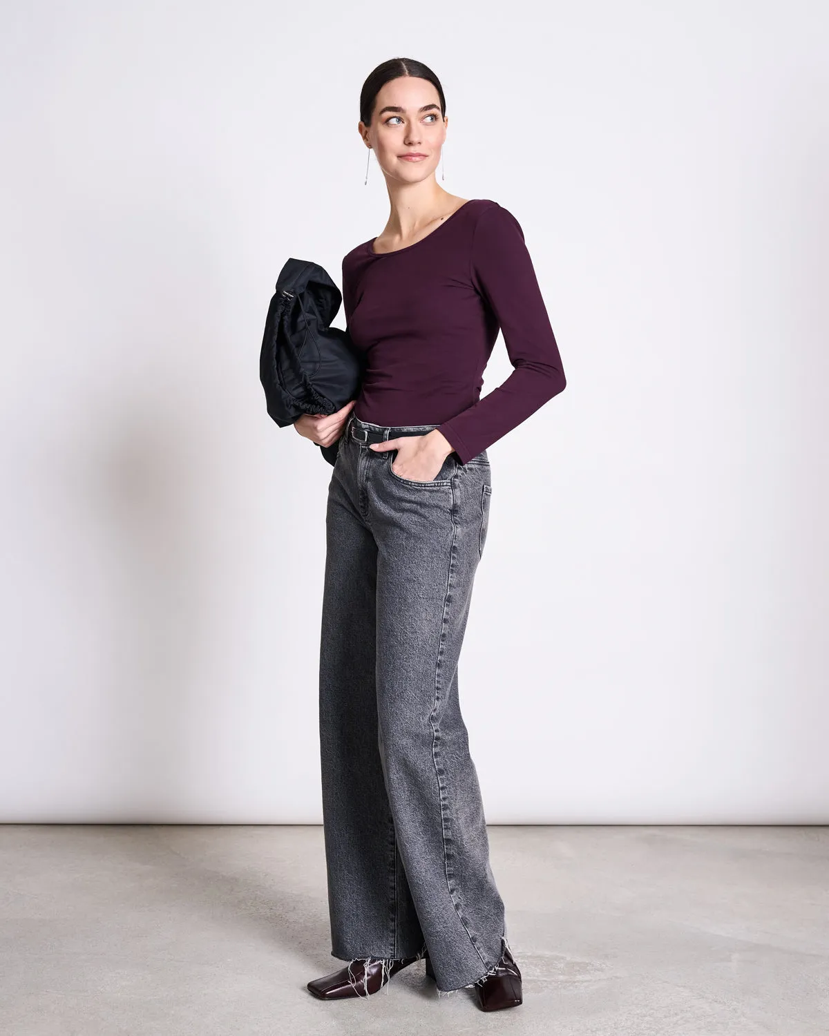 BALLERINA LONGSLEEVE LEON CHERRY LACQUER GOTS sold by JAN 'N JUNE product image thumbnail 3