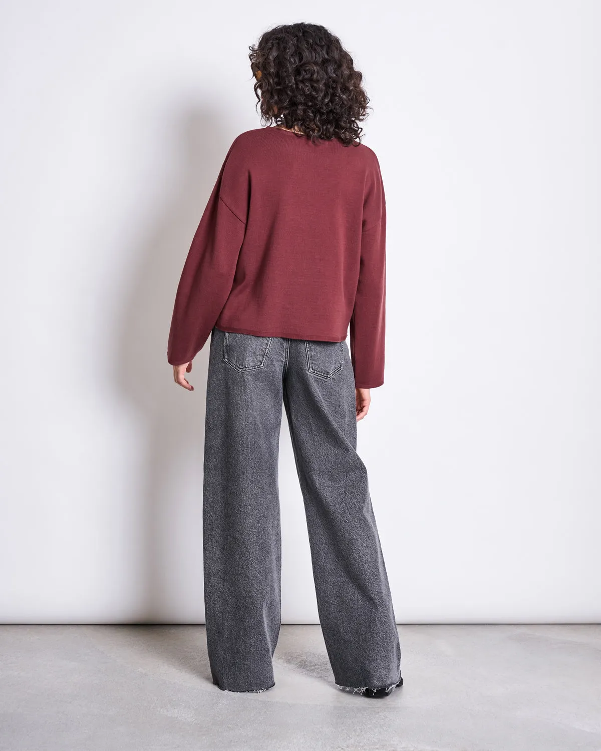 LIGHT KNIT JUMPER WILLIAMSBURG INTENSE RUST GOTS sold by JAN 'N JUNE product image thumbnail 4