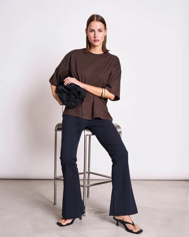 BOXY T-SHIRT TEMEL MUD sold by JAN 'N JUNE