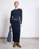 MIDI KNIT SKIRT EBBA NIGHTFALL GOTS sold by JAN 'N JUNE