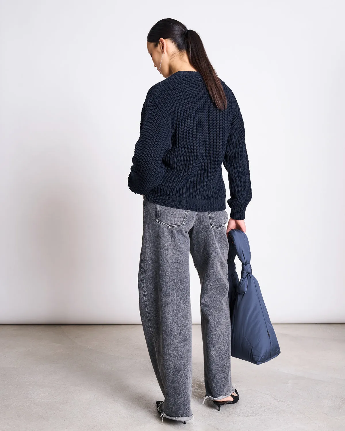 CHUNKY CARDIGAN LENA NIGHTFALL GOTS sold by JAN 'N JUNE product image thumbnail 2