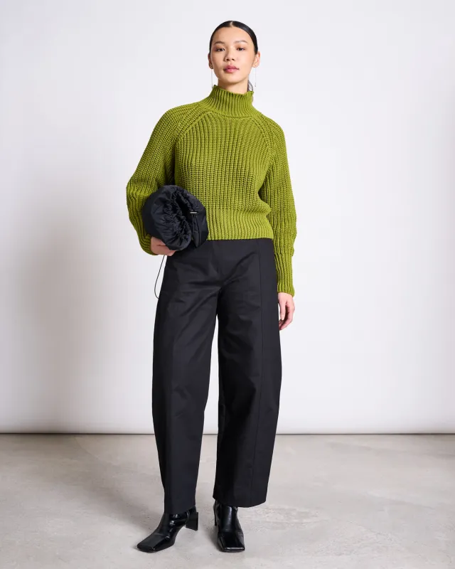 JUMPER OLA MOSSY PEAR GOTS sold by JAN 'N JUNE