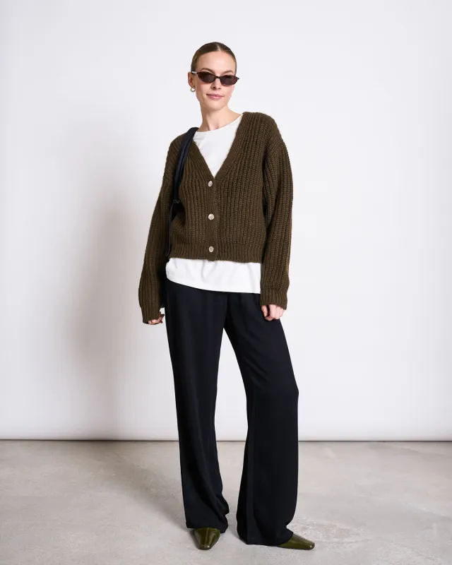 ALPACA MIX CARDIGAN WOOLY LENA ROSEMARY sold by JAN 'N JUNE