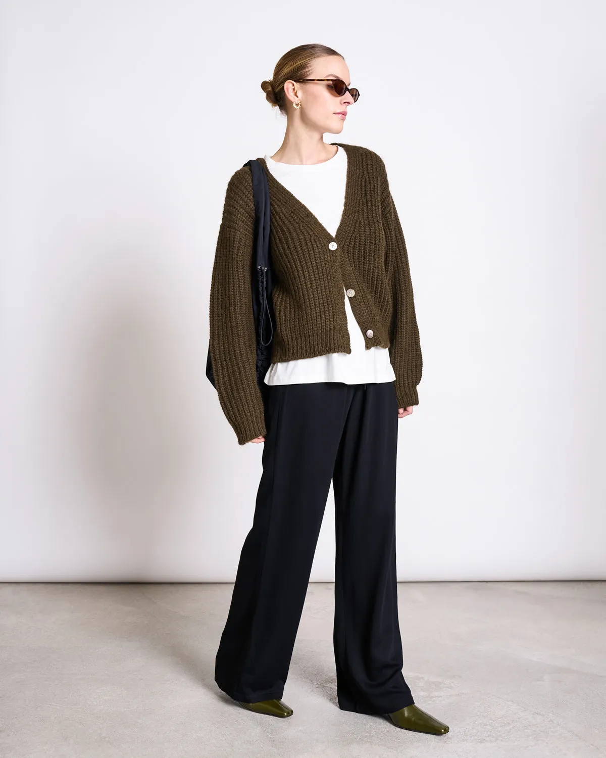 ALPACA MIX CARDIGAN WOOLY LENA ROSEMARY sold by JAN 'N JUNE product image thumbnail 2