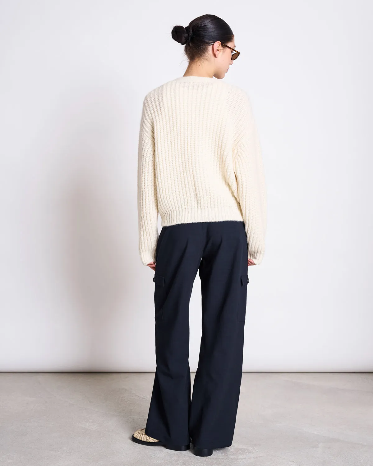 ALPACA MIX CARDIGAN WOOLY LENA OFFWHITE sold by JAN 'N JUNE product image thumbnail 3