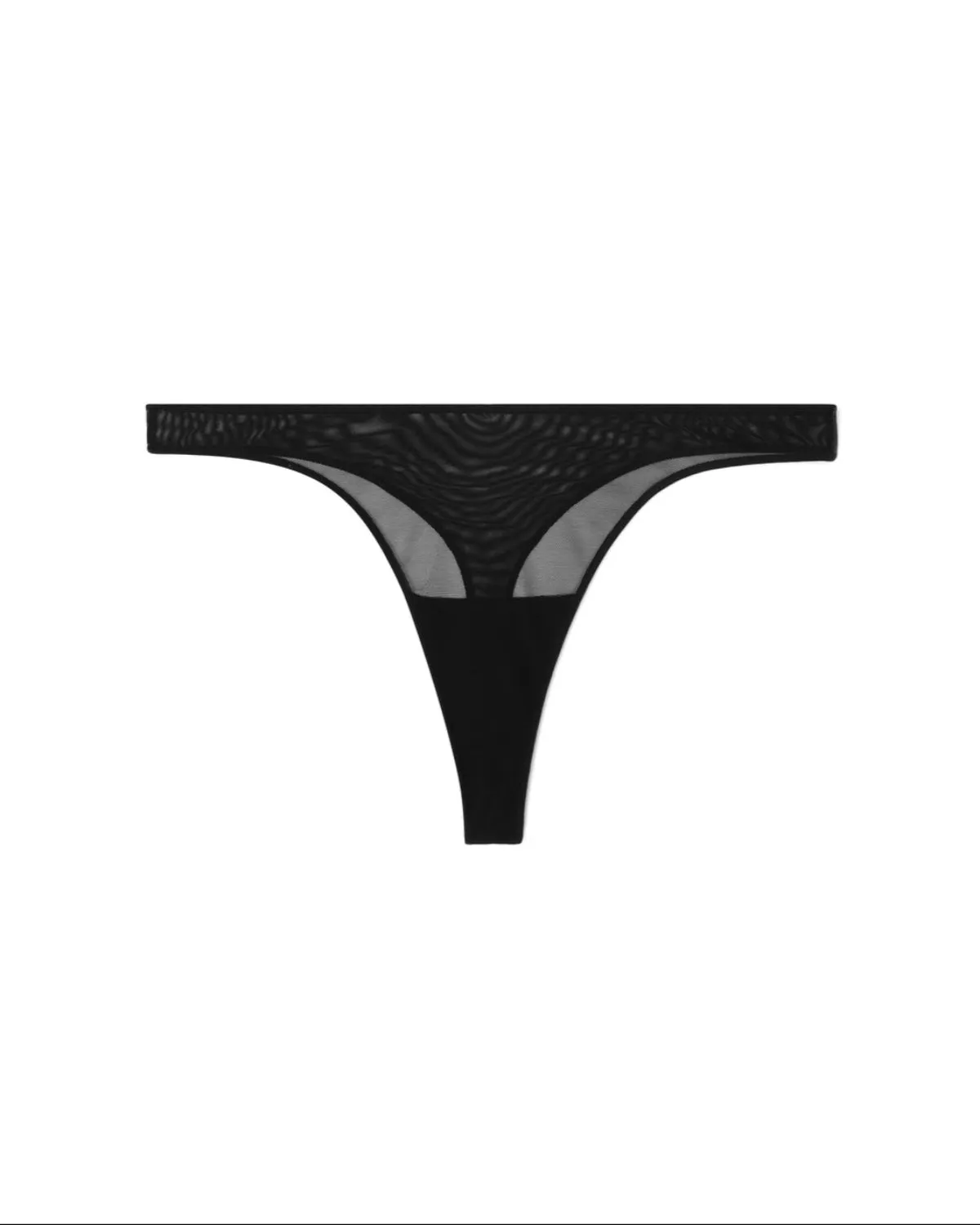 UNDERSTATEMENT MESH THONG BLACK sold by JAN 'N JUNE product image thumbnail 4