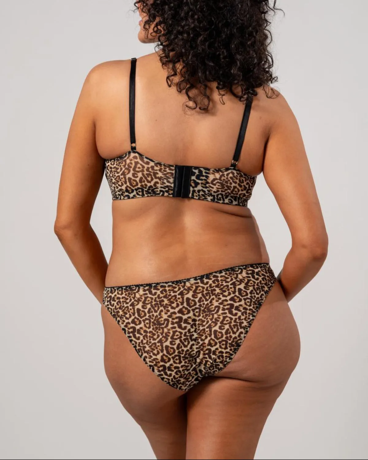 UNDERSTATEMENT MESH BIKINI BRIEFS LEOPARD sold by JAN 'N JUNE product image thumbnail 2