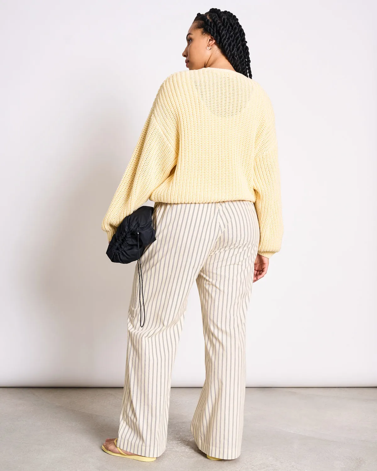 CHUNKY CARDIGAN LENA BUTTERMILK GOTS sold by JAN 'N JUNE product image thumbnail 4