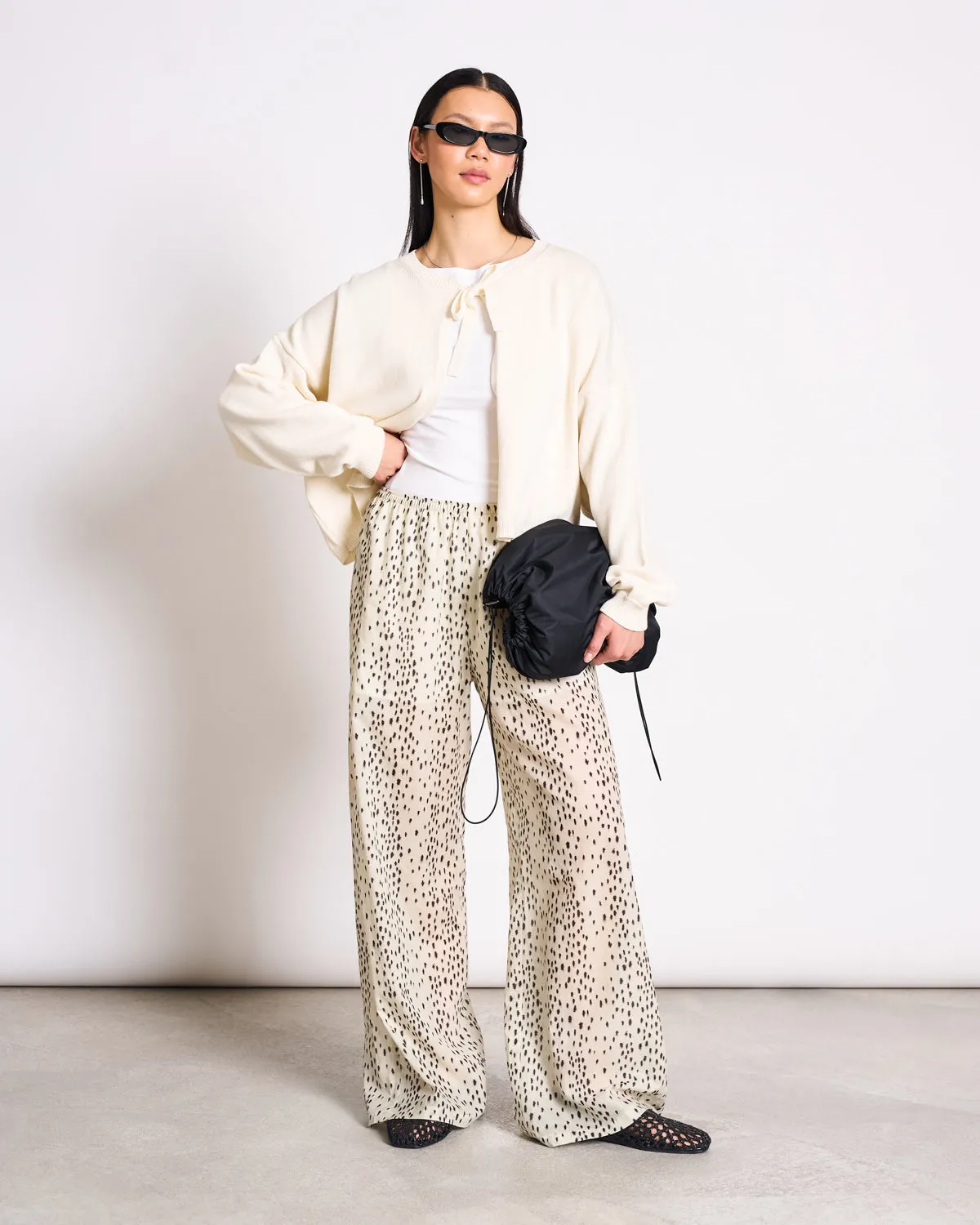 LOOSE TIE CARDIGAN ZEA OFFWHITE GOTS sold by JAN 'N JUNE product image thumbnail 2