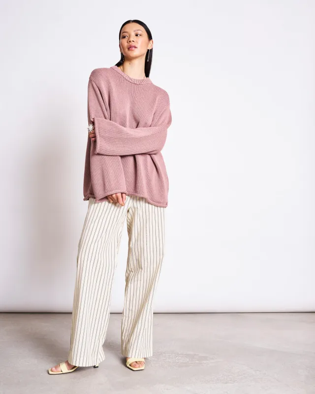 JUMPER SONA MAUVE GOTS sold by JAN 'N JUNE