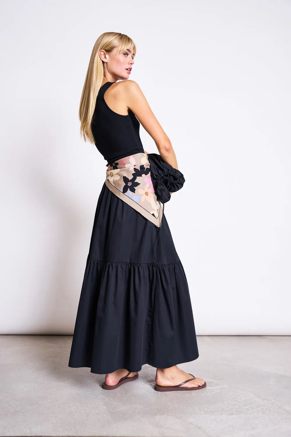 ONE SHOULDER TOP TIGRIS BLACK GOTS sold by JAN 'N JUNE product image thumbnail 3