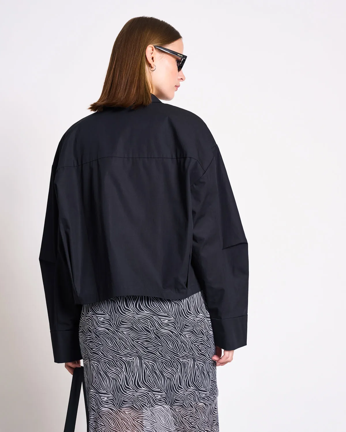 SHIRT JACKET PAPILIO BLACK sold by JAN 'N JUNE product image thumbnail 2