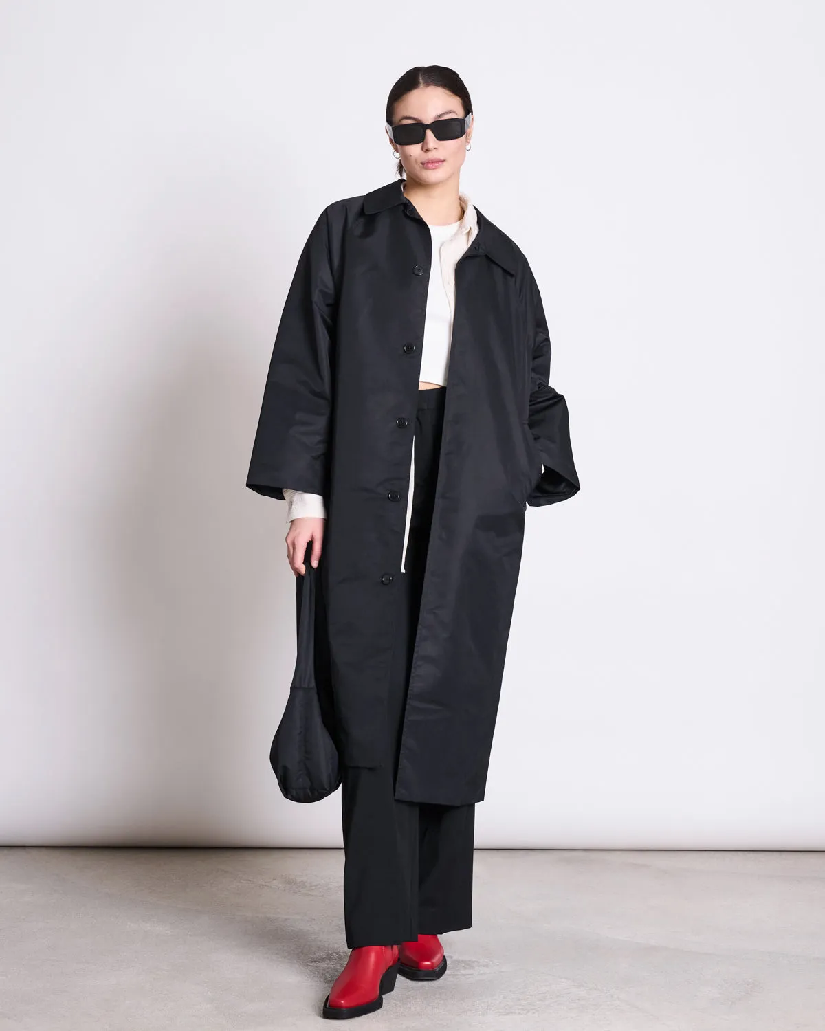 REC. CAR COAT HAZE BLACK sold by JAN 'N JUNE product image thumbnail 5