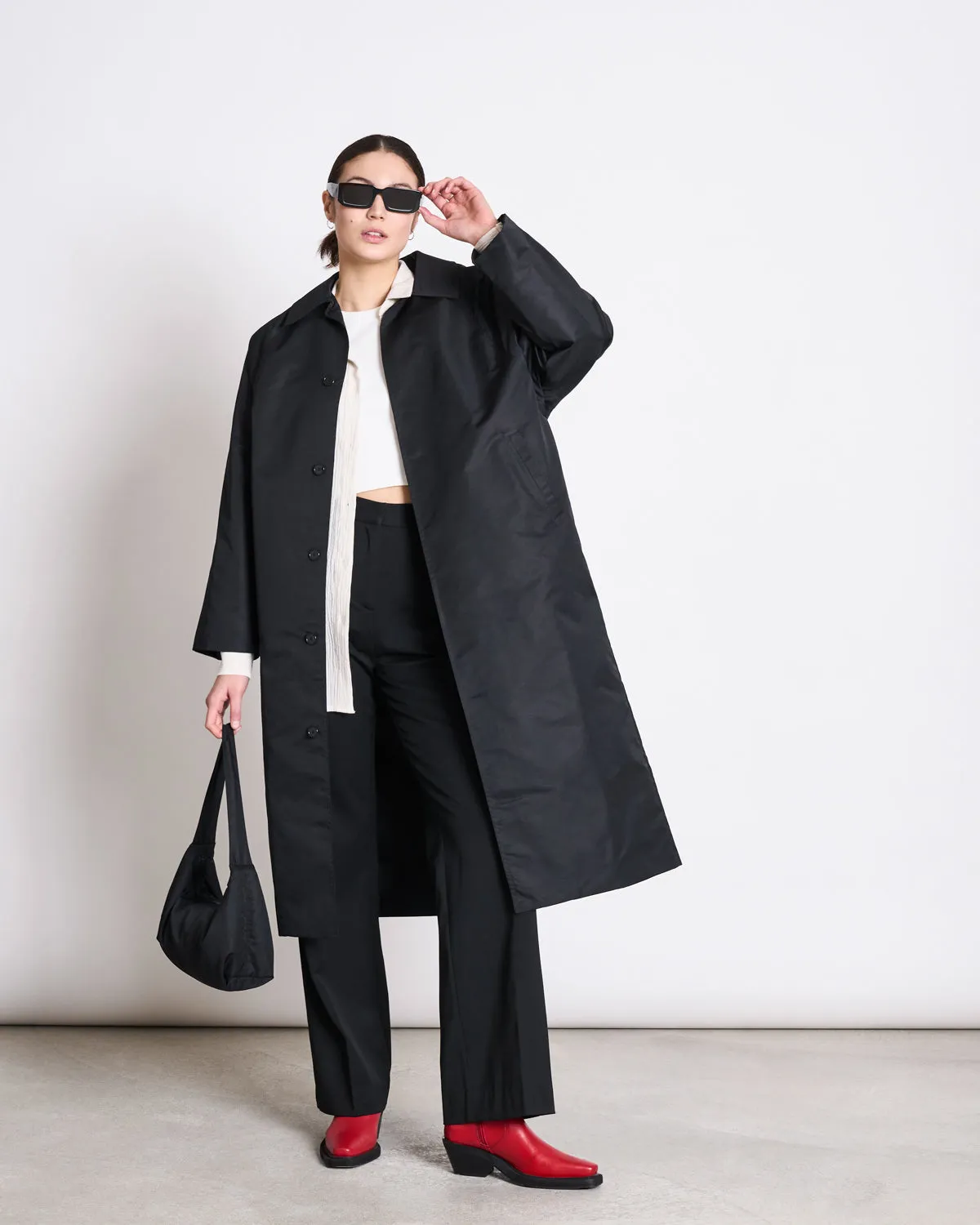 REC. CAR COAT HAZE BLACK sold by JAN 'N JUNE product image thumbnail 2