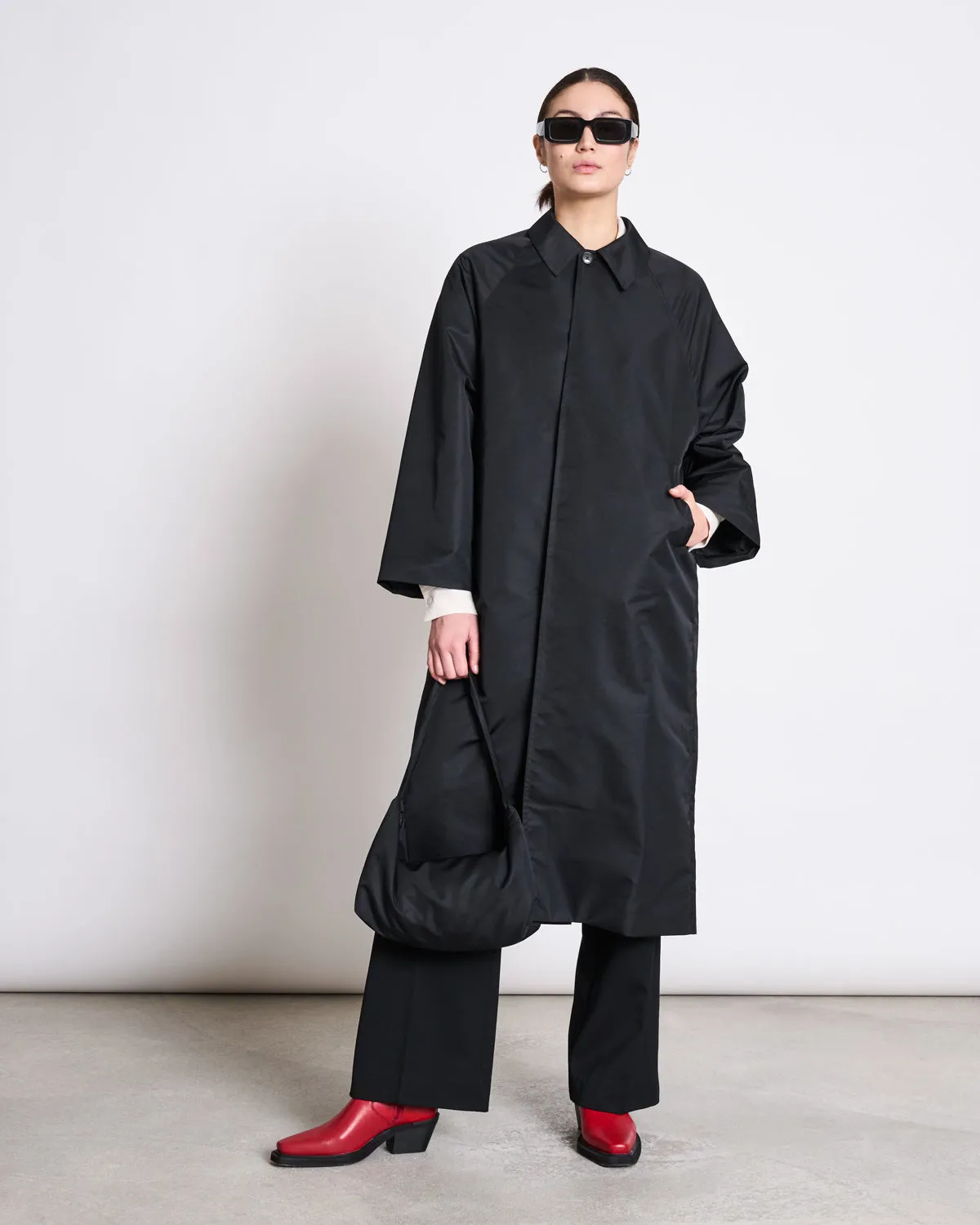 REC. CAR COAT HAZE BLACK sold by JAN 'N JUNE product image thumbnail 3