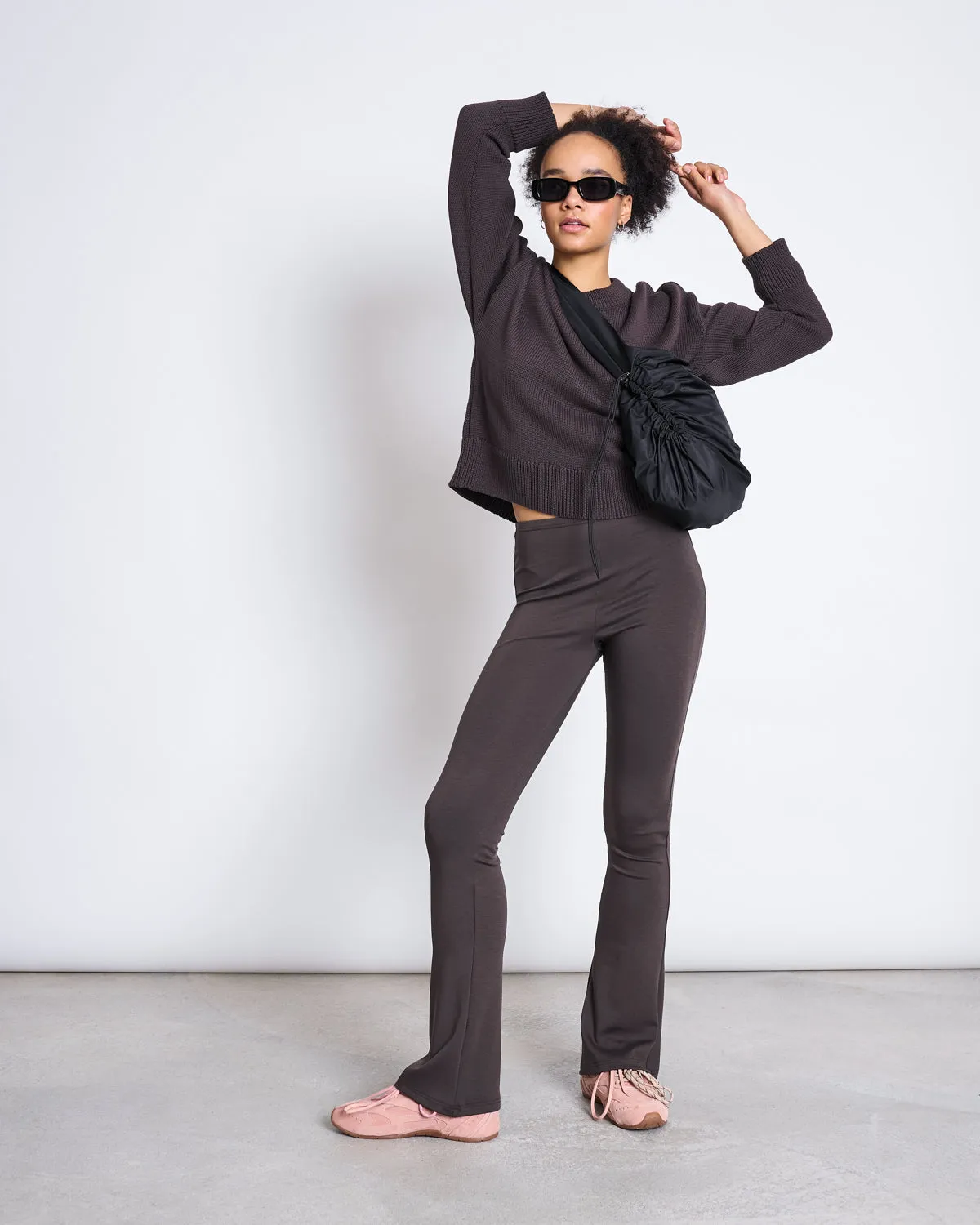 FLARED LEGGINGS MUD sold by JAN 'N JUNE product image thumbnail 2