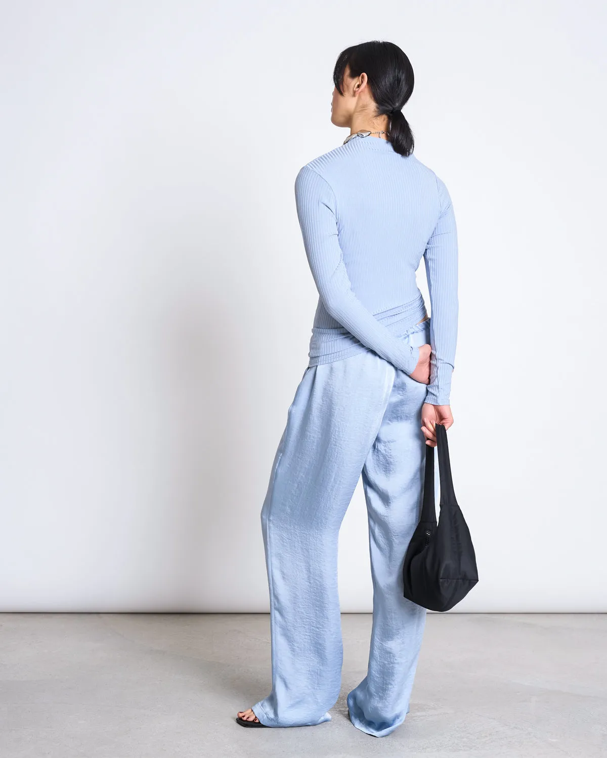 ASYMMETRICAL LONGSLEEVE TOVE MID BLUE sold by JAN 'N JUNE product image thumbnail 4