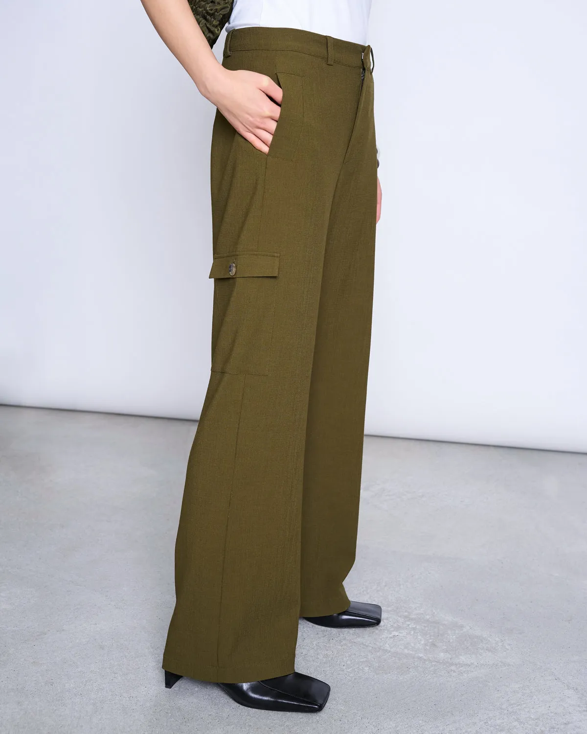 CARGO PANTS FANO ROSEMARY sold by JAN 'N JUNE