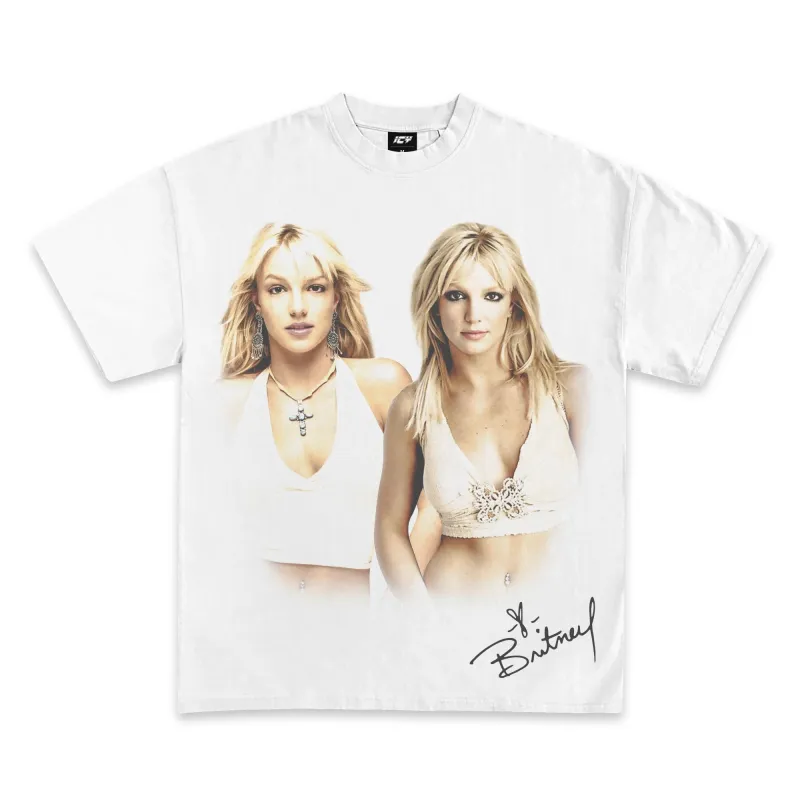 Britney Spears Angel Era Graphic T-Shirt made by WearIcy