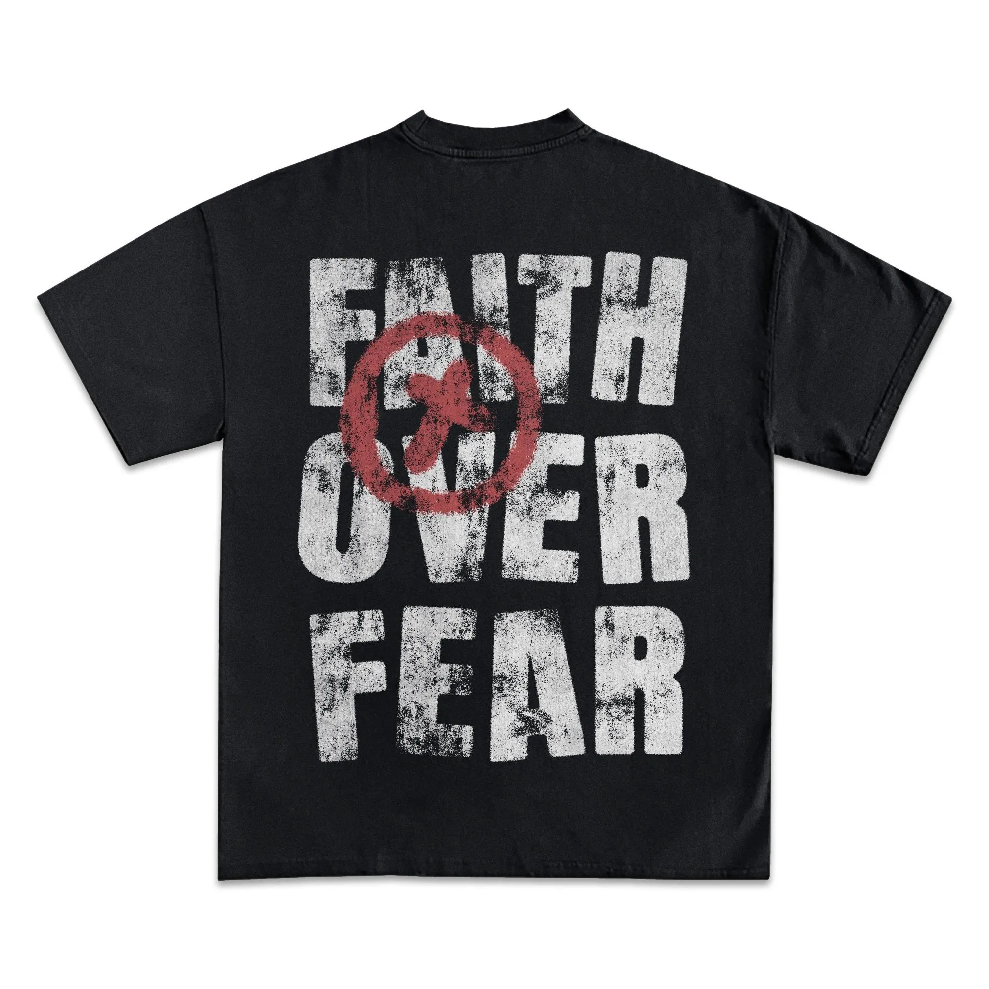 Faith Over Fear Graphic T-Shirt sold by WearIcy