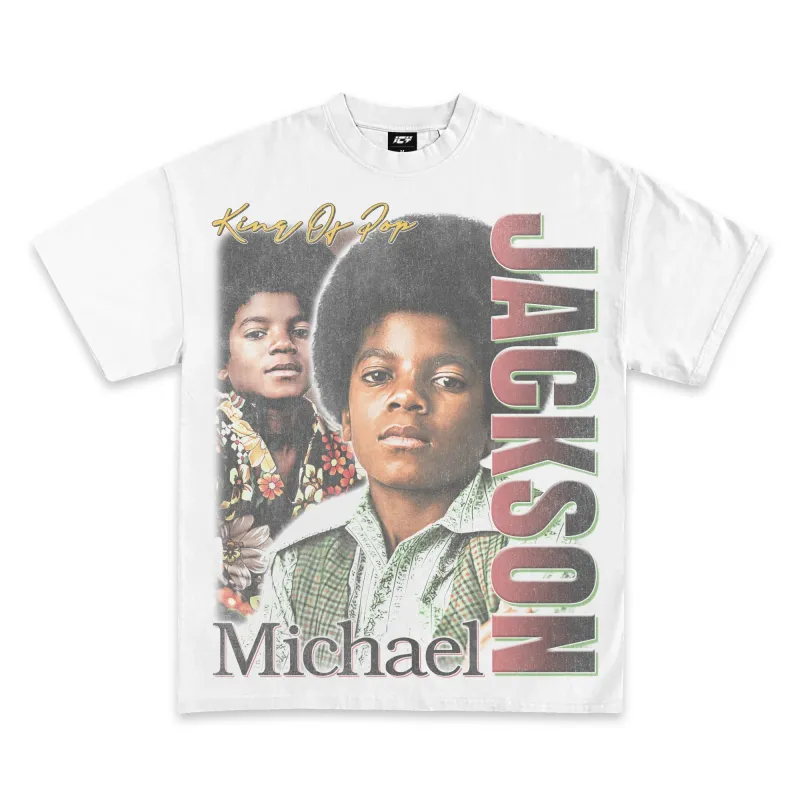 Michael Jackson Retro Graphic T-Shirt made by WearIcy