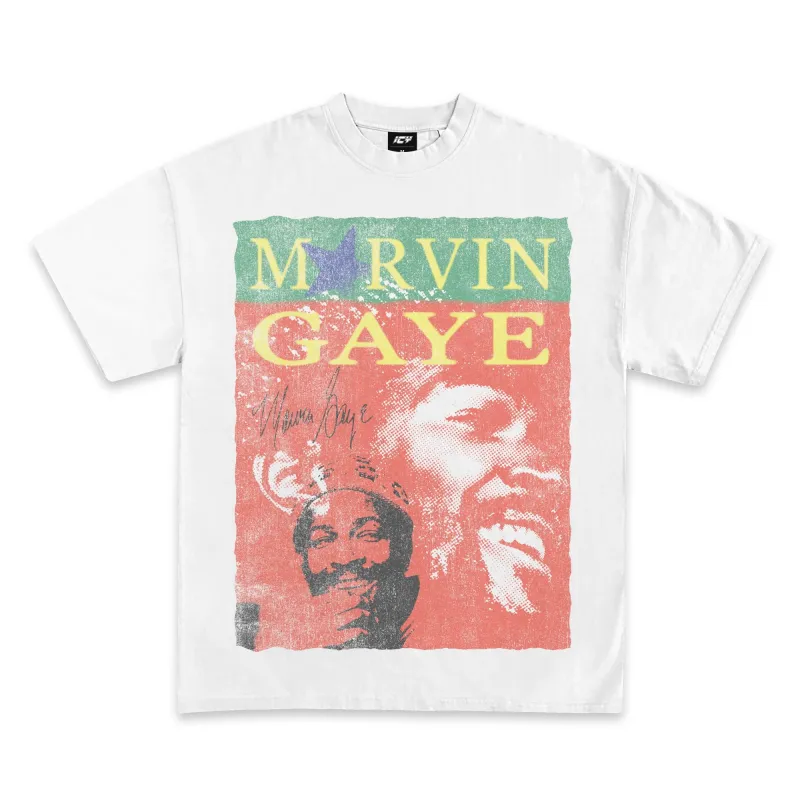 Marvin Gaye Graphic T-Shirt sold by WearIcy