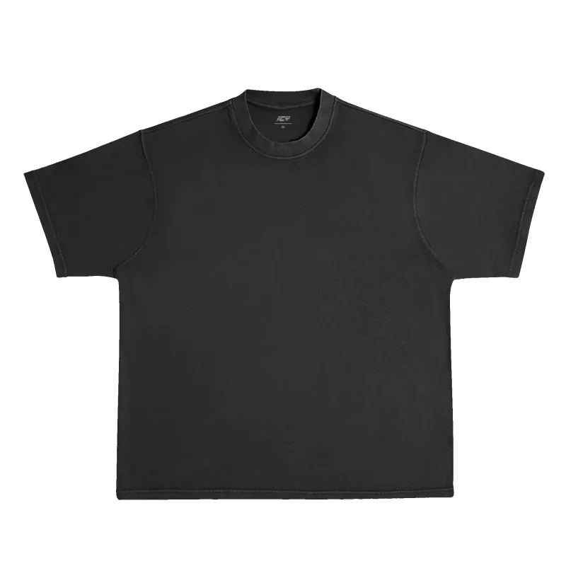 Cropped Heavyweight Blank T-Shirt made by WearIcy