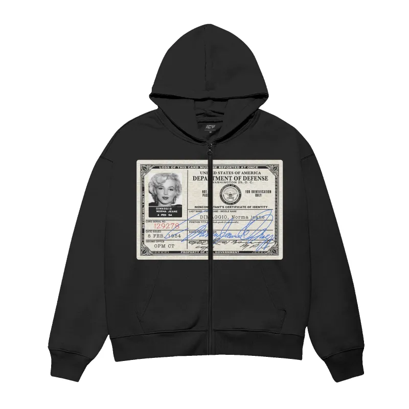 Marilyn Monroe Graphic Full Zip Hoodie made by WearIcy