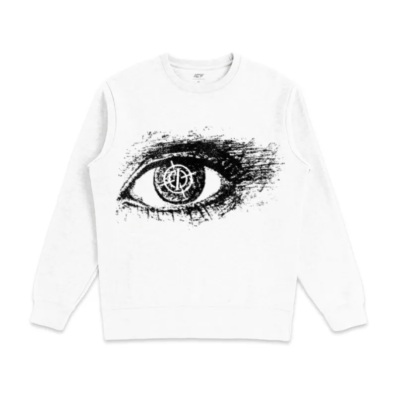 Lucid Gaze Graphic Crewneck made by WearIcy