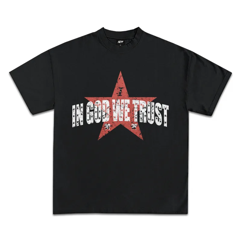 In God We Trust Graphic T-Shirt made by WearIcy