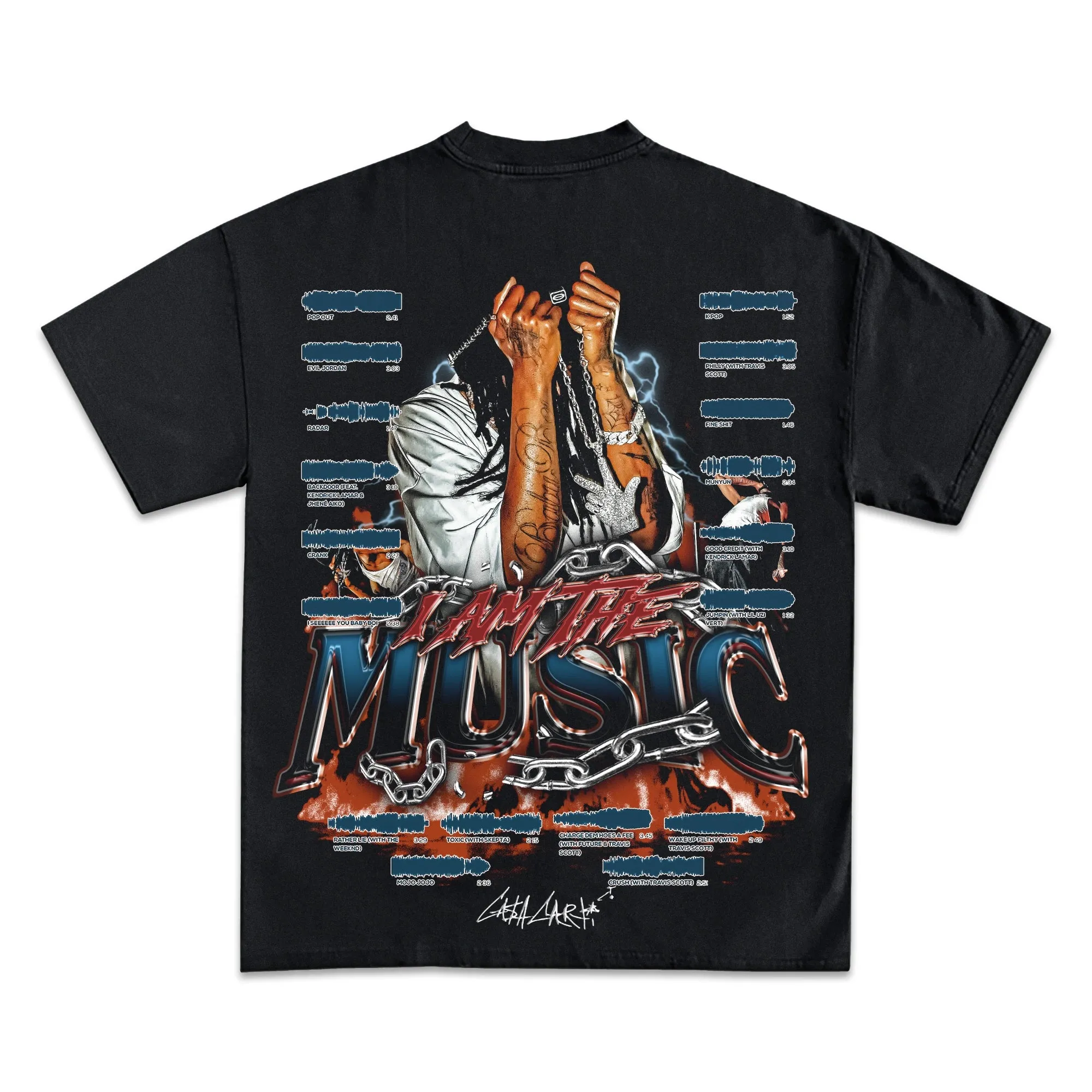 Playboi Carti Icy Exclusive Graphic T-Shirt sold by WearIcy product image thumbnail 2