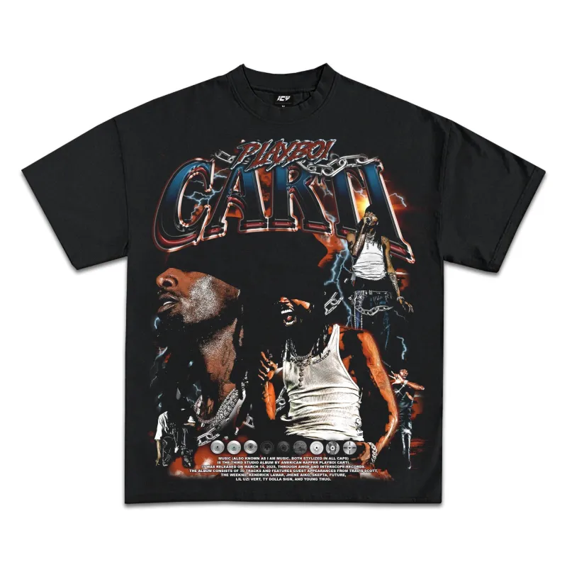 Playboi Carti Icy Exclusive Graphic T-Shirt sold by WearIcy