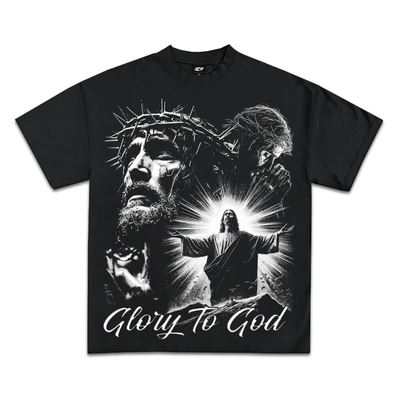 Glory to God Jesus T-Shirt sold by WearIcy