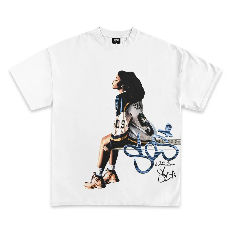 SZA SOS Graphic T-Shirt sold by WearIcy