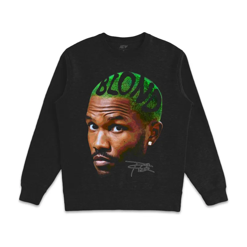 Frank Ocean Blond Graphic Crewneck Sweatshirt made by WearIcy