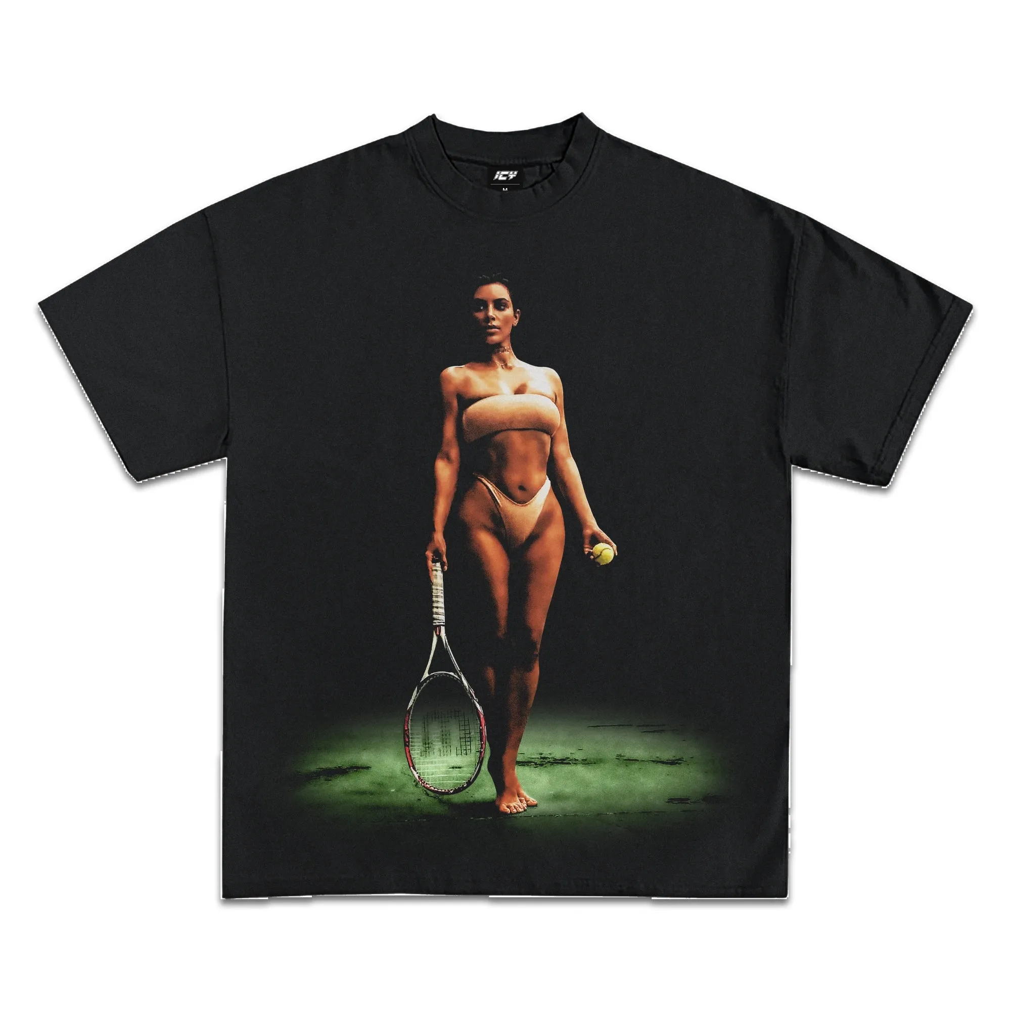 Kim Kardashian Tennis Graphic T-Shirt sold by WearIcy