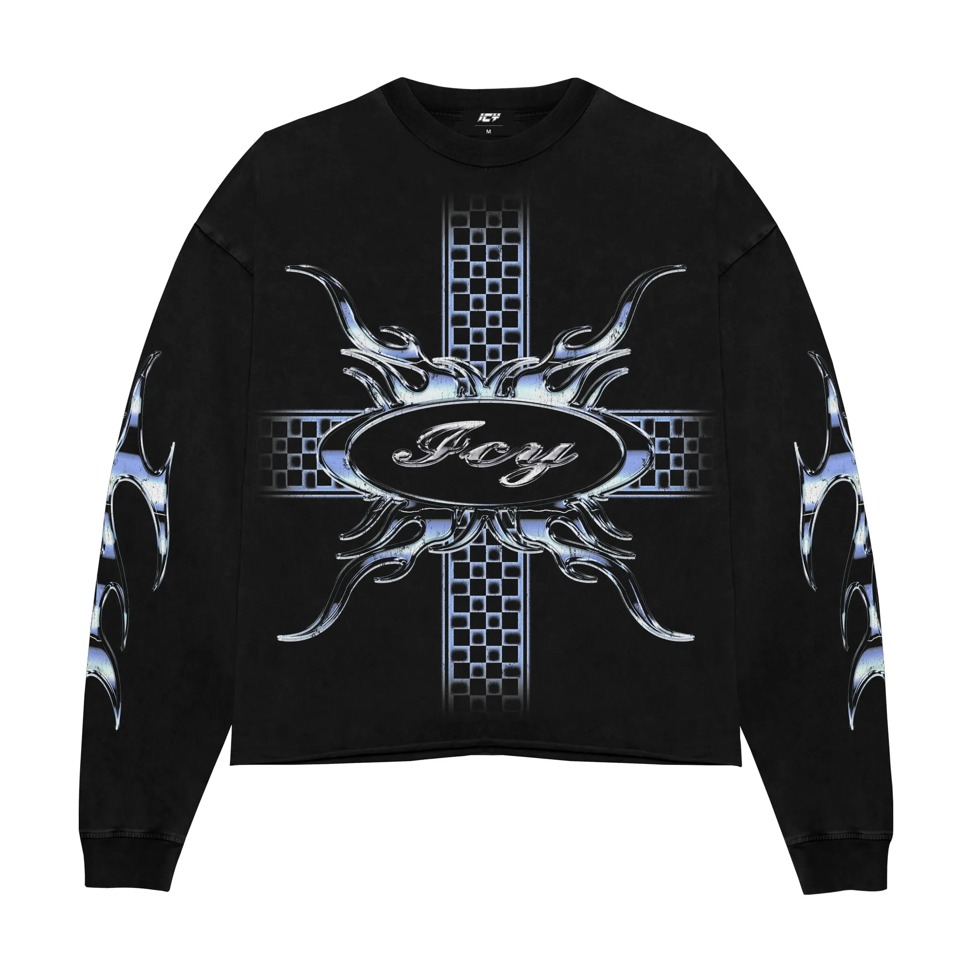 Icy Flame Graphic Long Sleeve T-Shirt sold by WearIcy