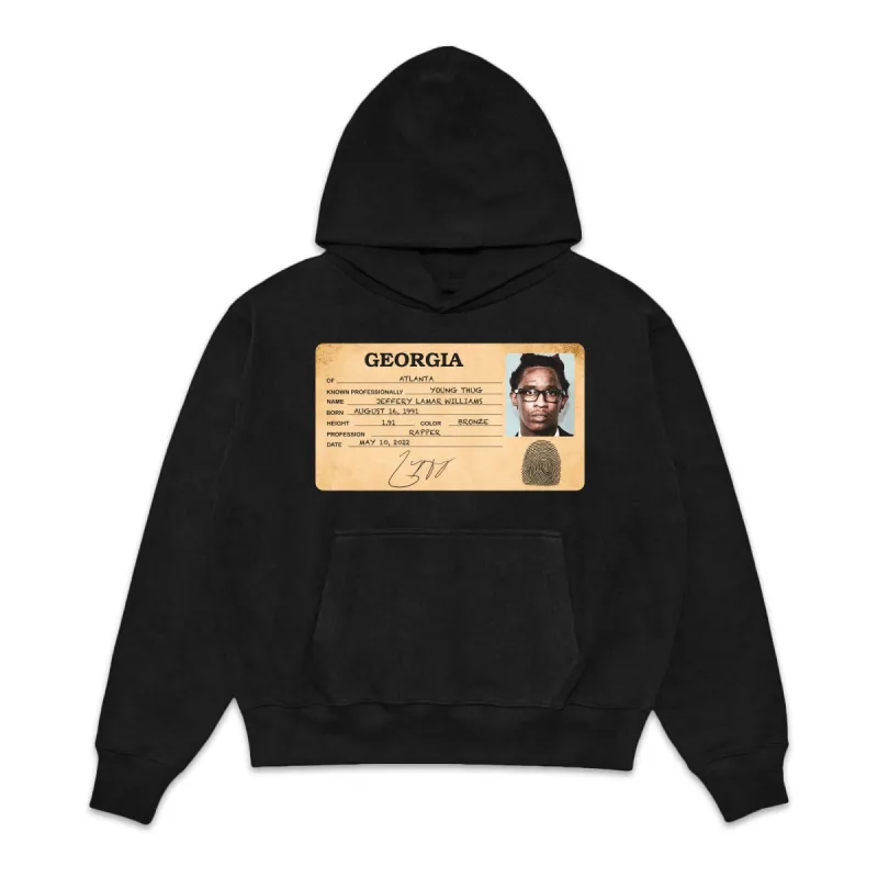 Who's Young Thug Fleece Hoodie sold by WearIcy
