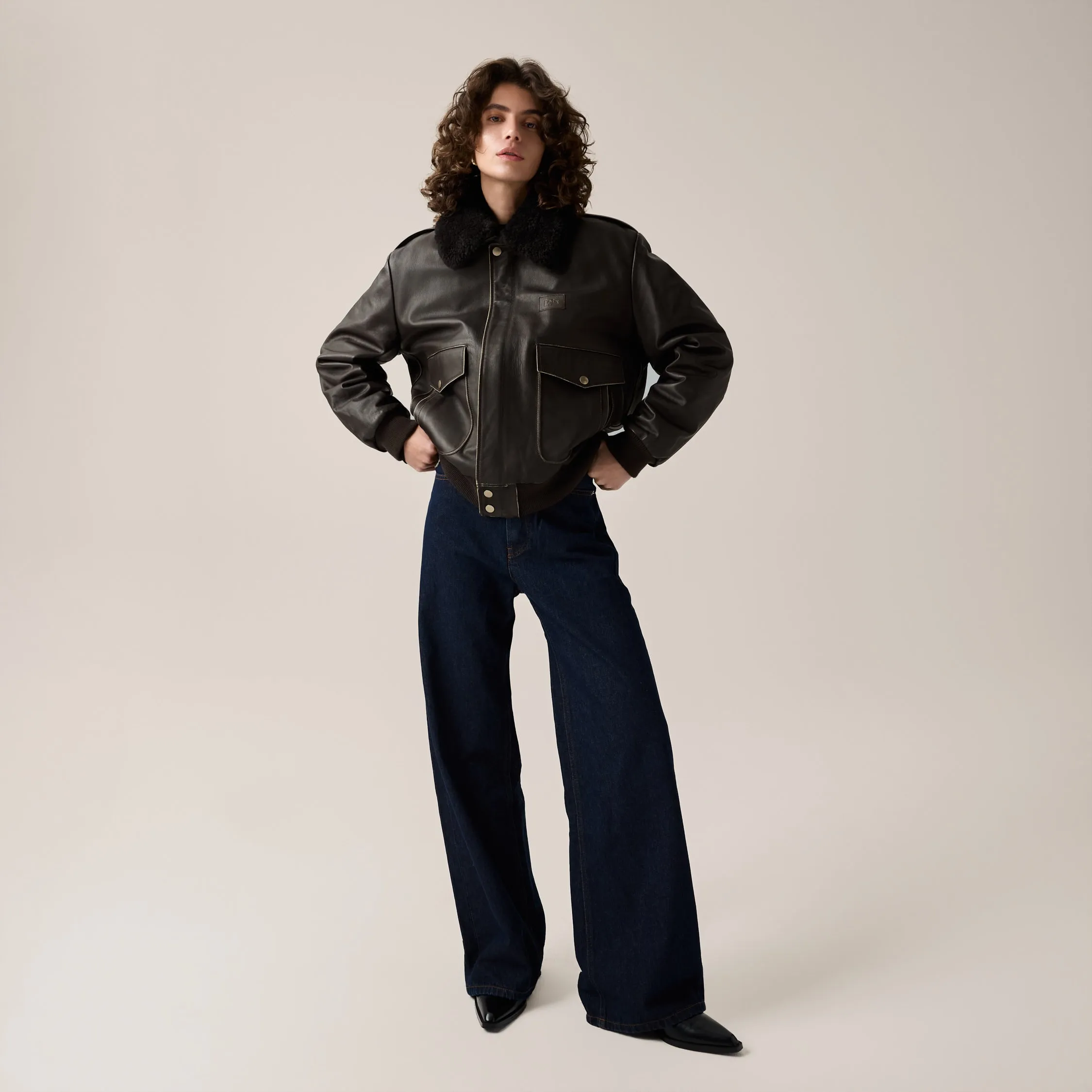 Ethan Flight Jacket sold by Lois jeans product image thumbnail 2