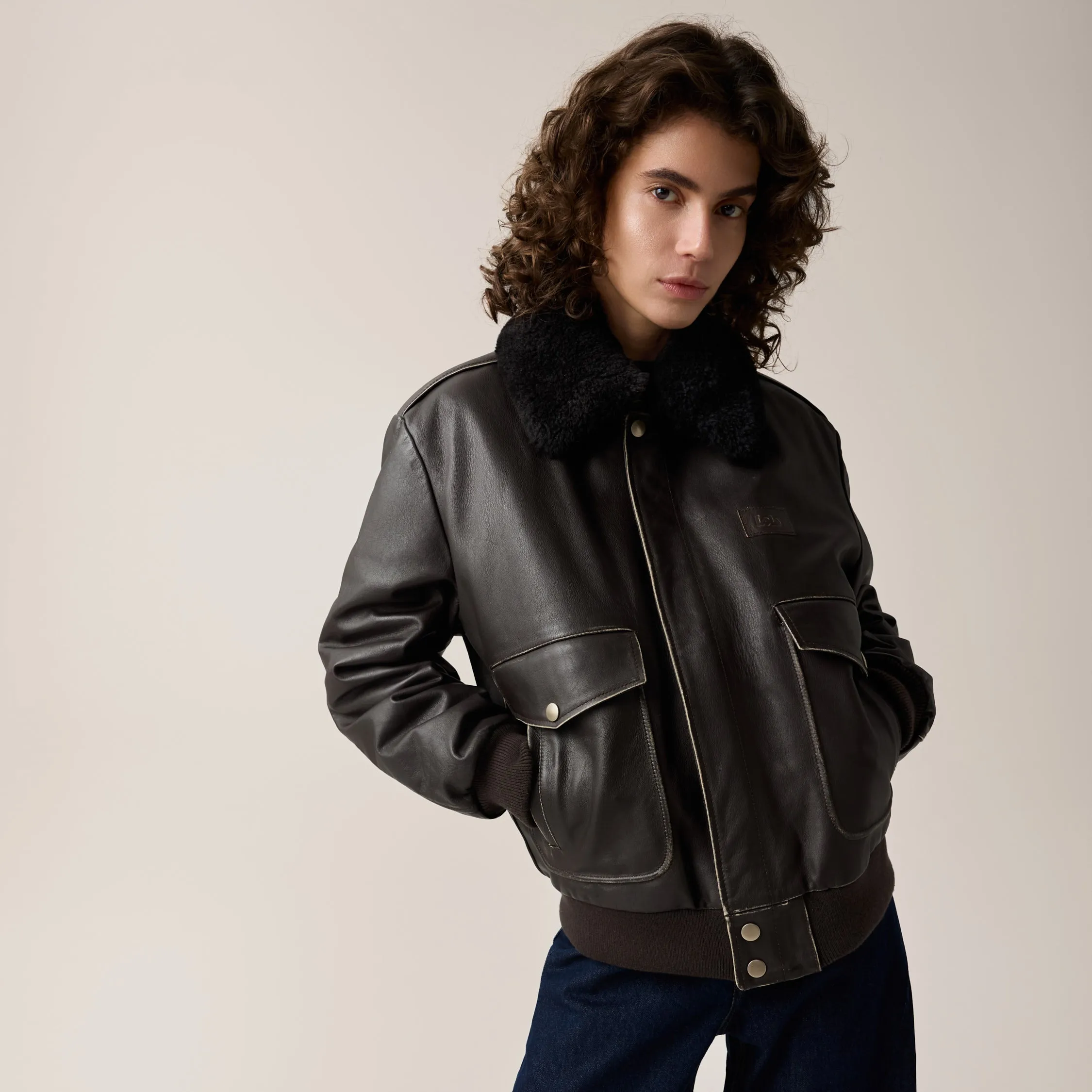 Ethan Flight Jacket sold by Lois jeans product image thumbnail 4