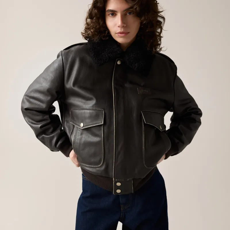 Ethan Flight Jacket made by Lois jeans