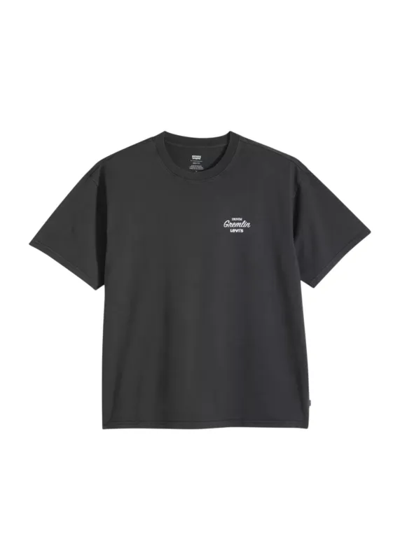 Levi's - GR Boxy Tee Coastal Creative Denim Gremlin - Jet Black made by Levi's