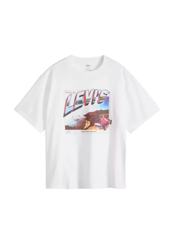 Levi's - GR Boxy Tee Levi's Postcard - White Plus made by Levi's