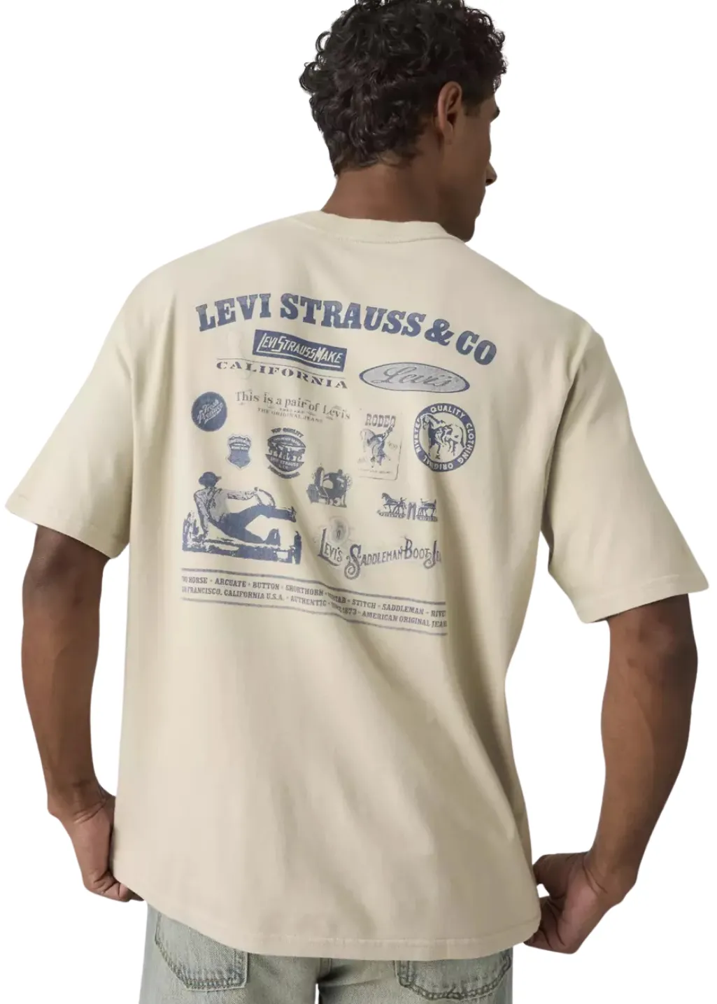 Levi's - WW GR Tee Archival 1 - Moonstruck sold by Hardpressed Print Studio product image thumbnail 2