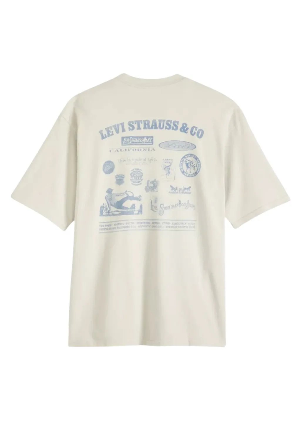 Levi's - WW GR Tee Archival 1 - Moonstruck sold by Hardpressed Print Studio product image thumbnail 4