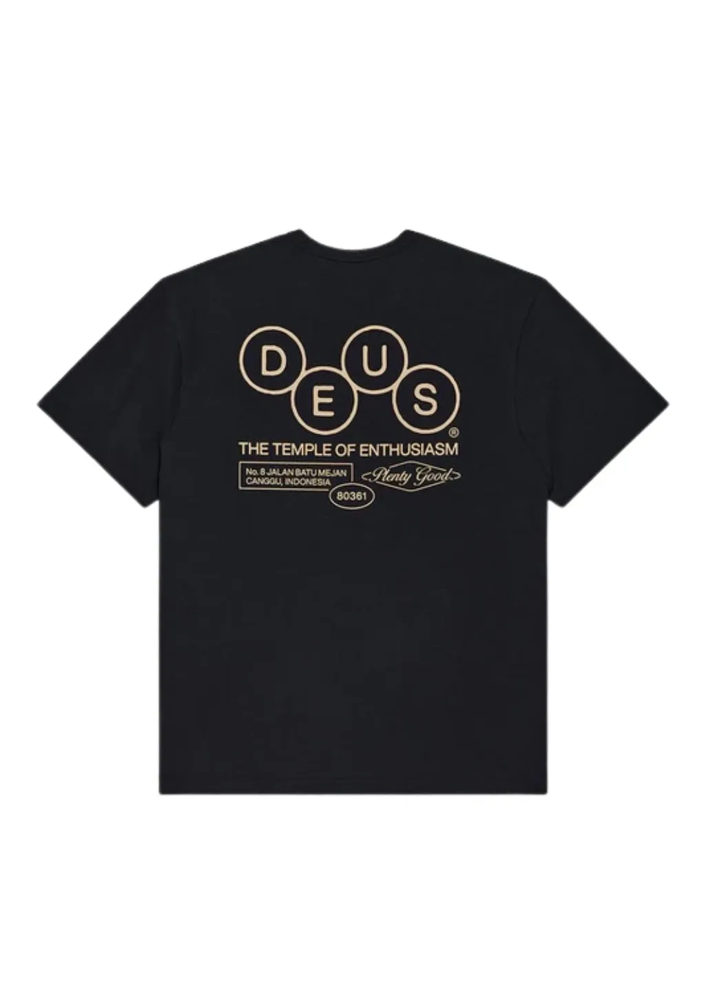 Deus Ex Machina - Mechanism Tee - Black sold by Hardpressed Print Studio product image thumbnail 4