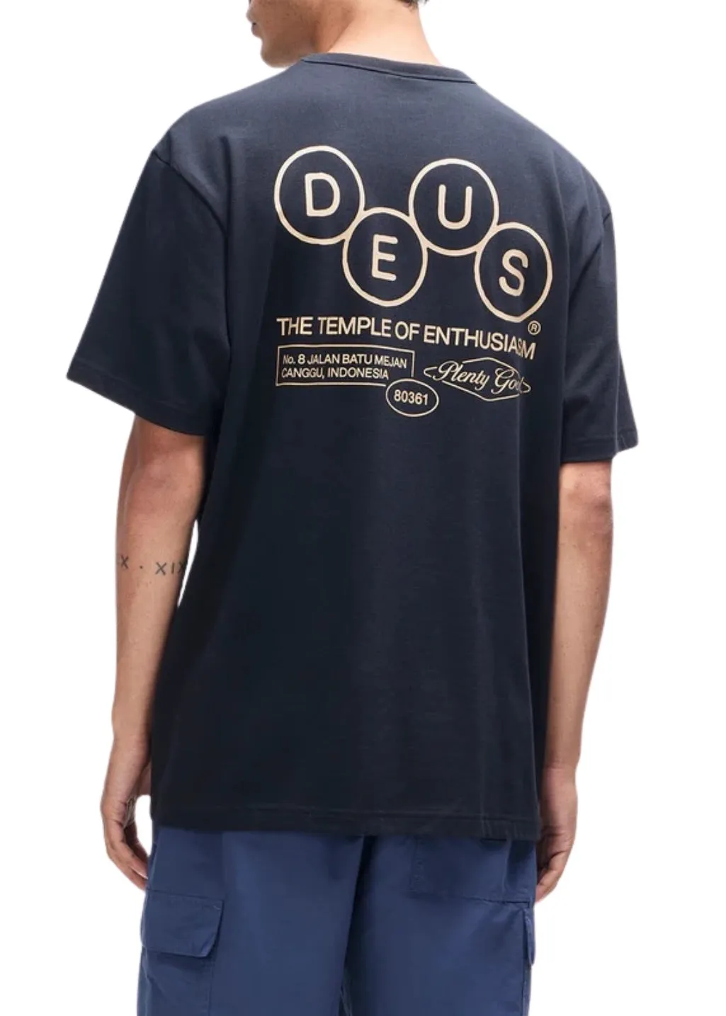 Deus Ex Machina - Mechanism Tee - Black sold by Hardpressed Print Studio product image thumbnail 3