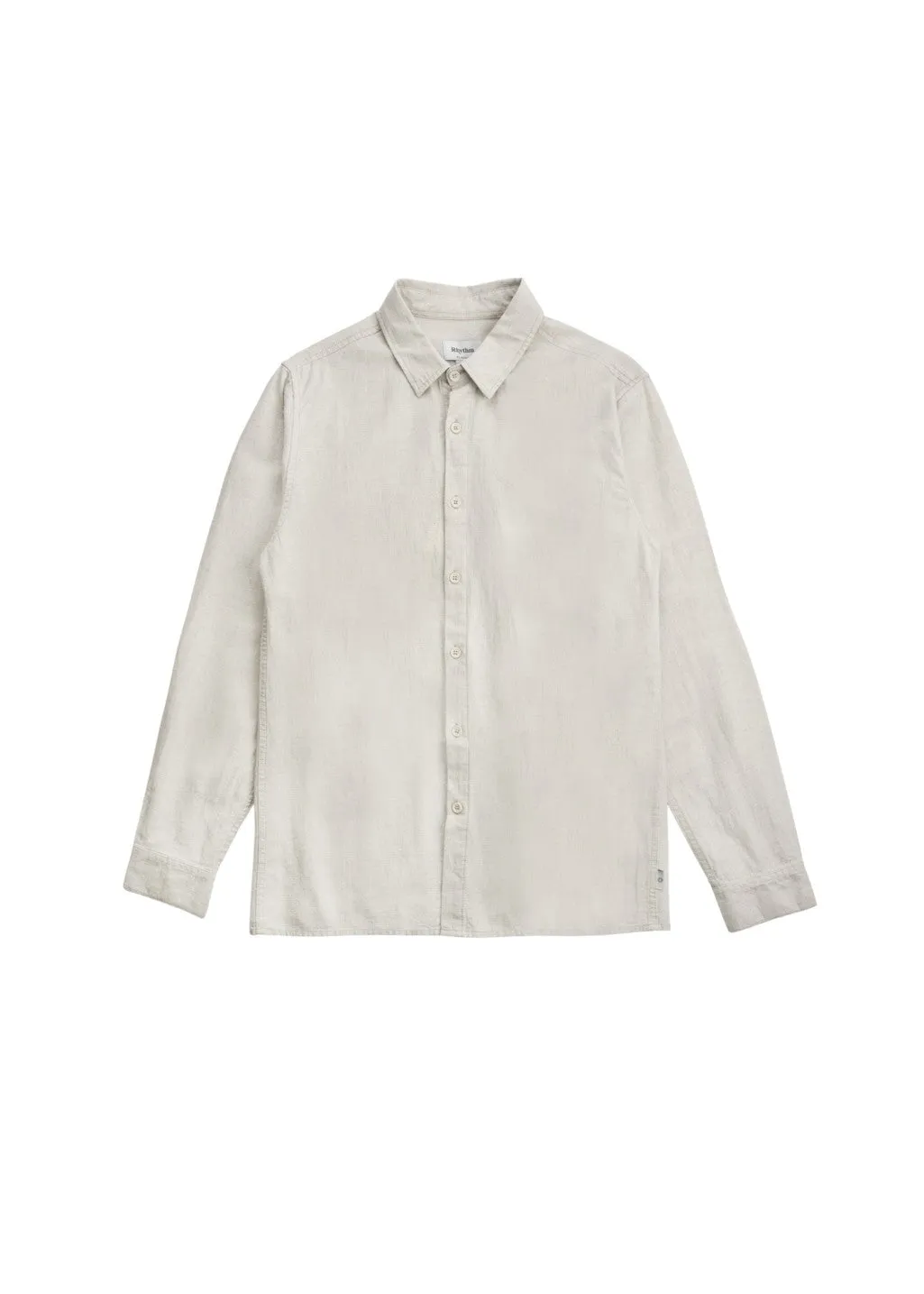 Rhythm - Classic Linen LS Shirt - Sand sold by Hardpressed Print Studio
