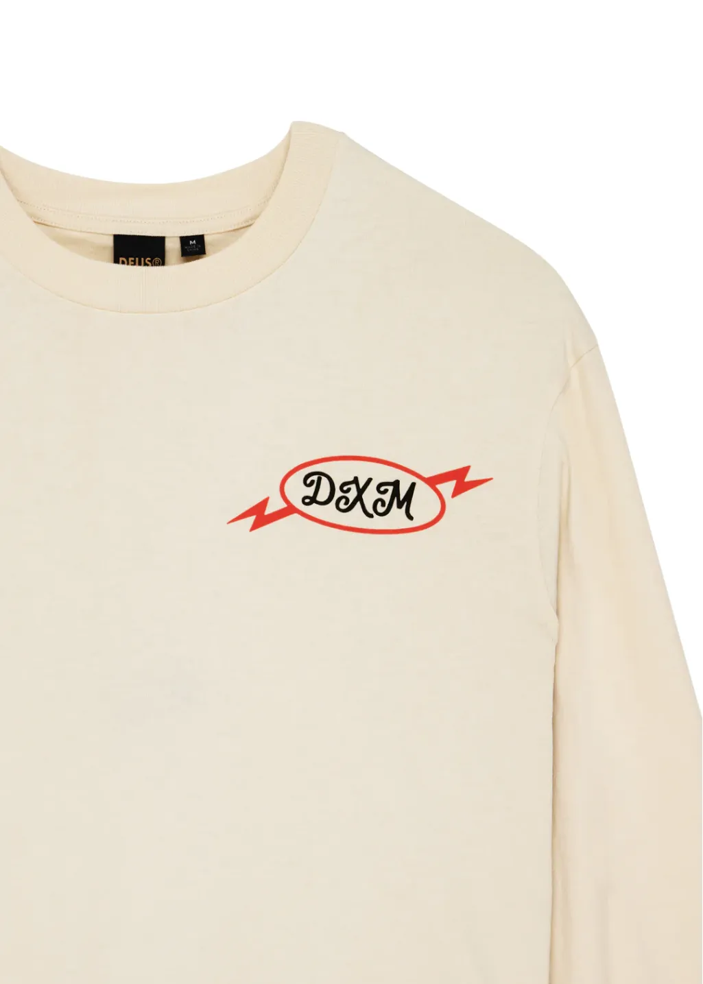 Deus Ex Machina - Iota L/S Tee - Dirty White sold by Hardpressed Print Studio product image thumbnail 3