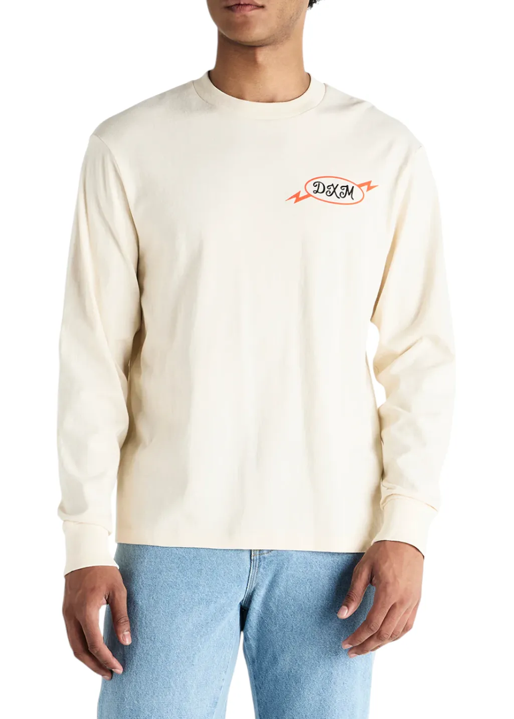 Deus Ex Machina - Iota L/S Tee - Dirty White sold by Hardpressed Print Studio product image thumbnail 2